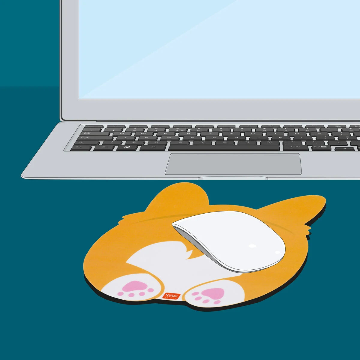 Mousepad - Corgi Hund Legami