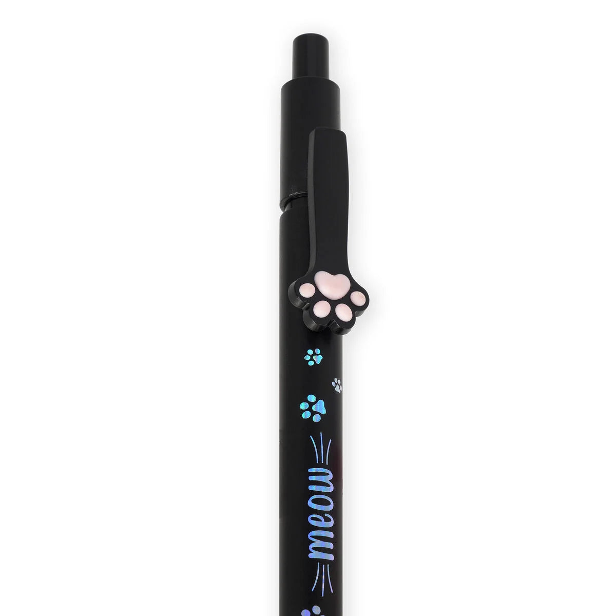 Kugelschreiber mit Kätzchenmotiv - Schwarze Tinte - Meow Legami