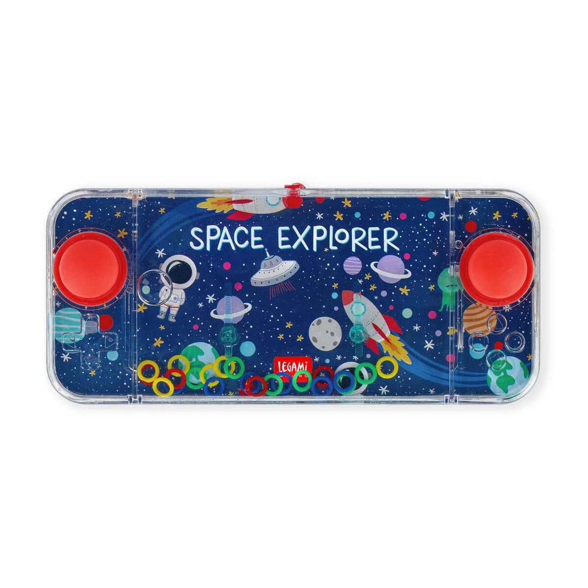 Taschen-Mini-Wasserspiel - Space - Mini Water Game - Legami