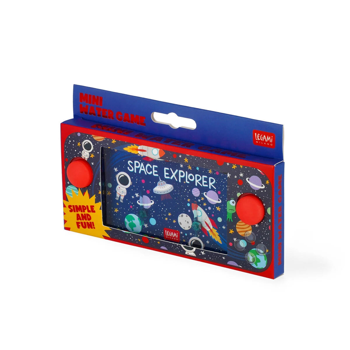 Taschen-Mini-Wasserspiel - Space - Mini Water Game - Legami