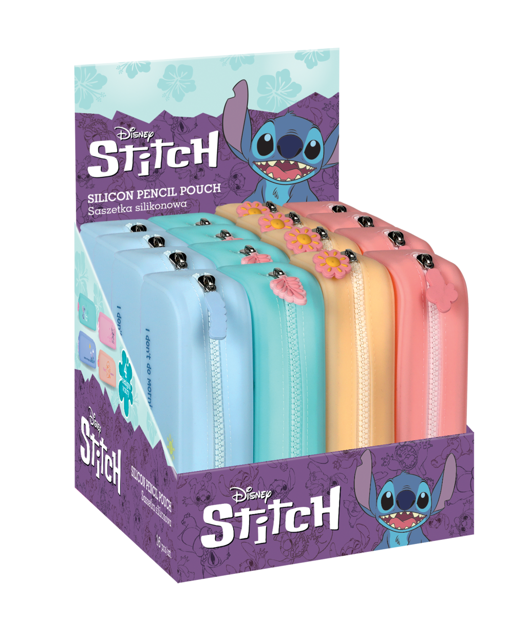Silicon Pencil Pouch - Silikon Mäppchen Disney STITCH - McNeill