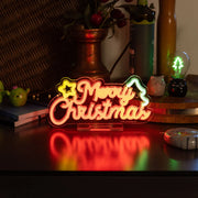 Neon-Effekt-Led-Light-Schild - Merry Xmas - It's a Sign Legami