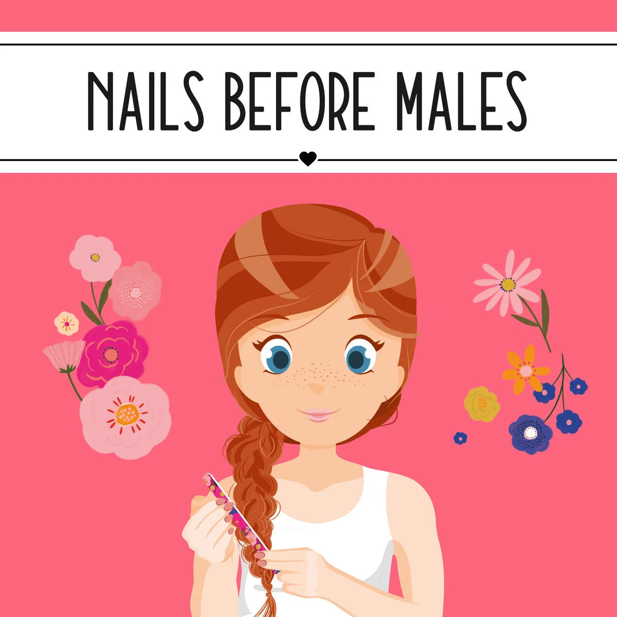 3 Nagelfeilen im Set - Nails Before Males