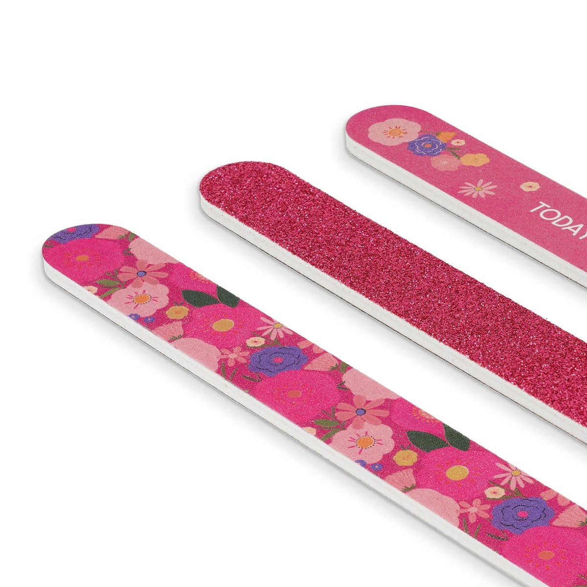 3 Nagelfeilen im Set Flowers - Nails Before Males