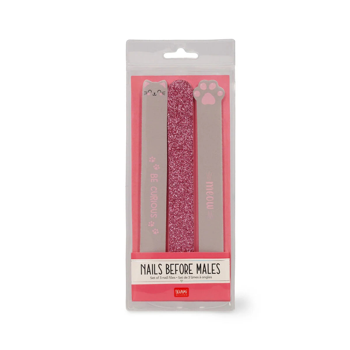 3 Nagelfeilen im Set - Nails Before Males