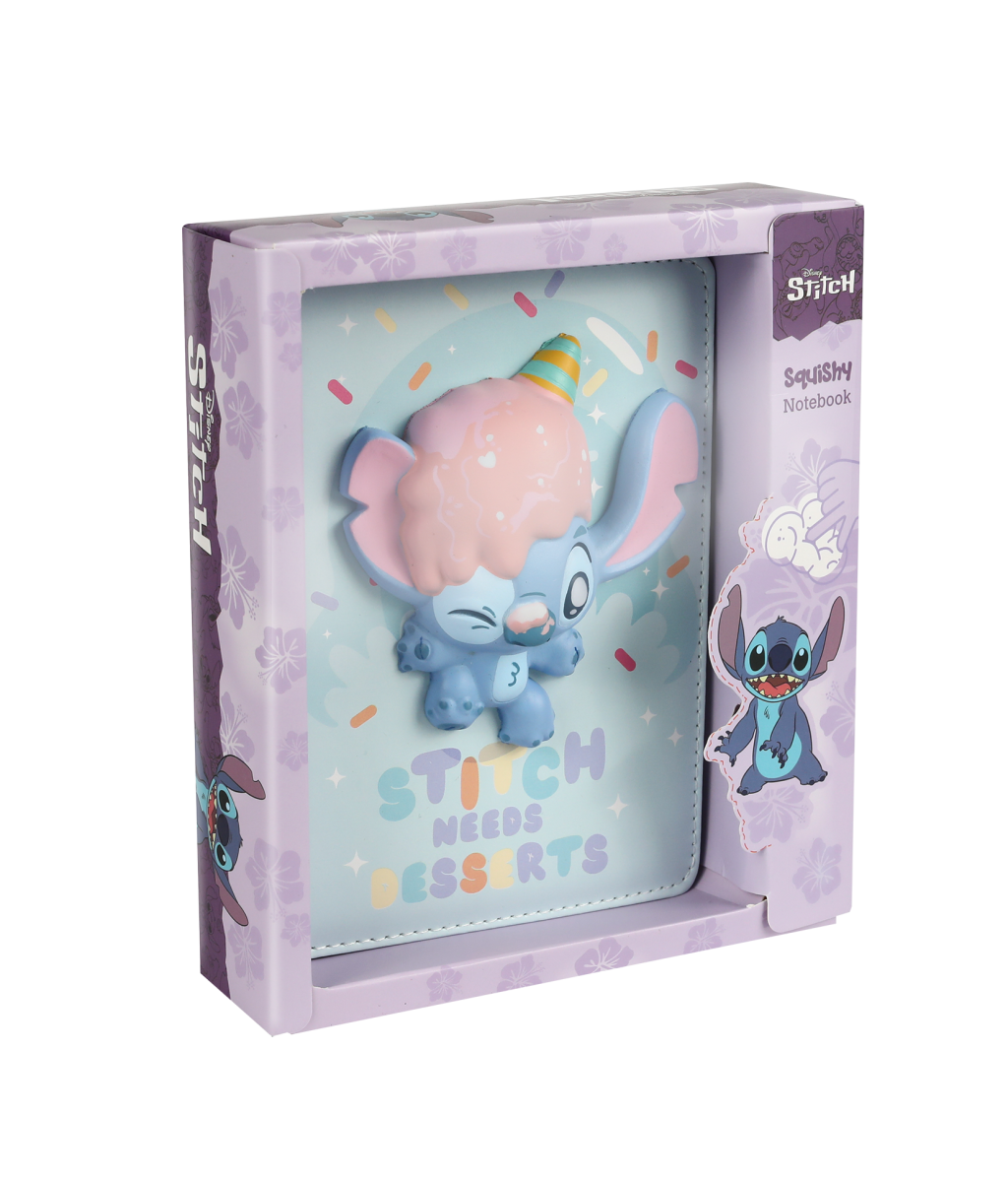 Squishy Notebook - Notizbuch A6 DISNEY STITCH - McNeill
