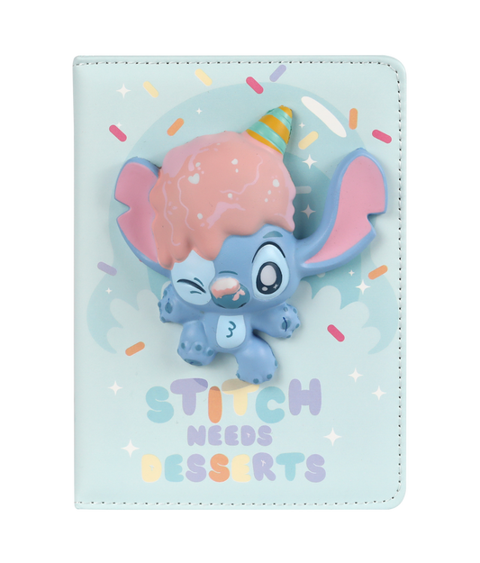 Squishy Notebook - Notizbuch A6 DISNEY STITCH - McNeill