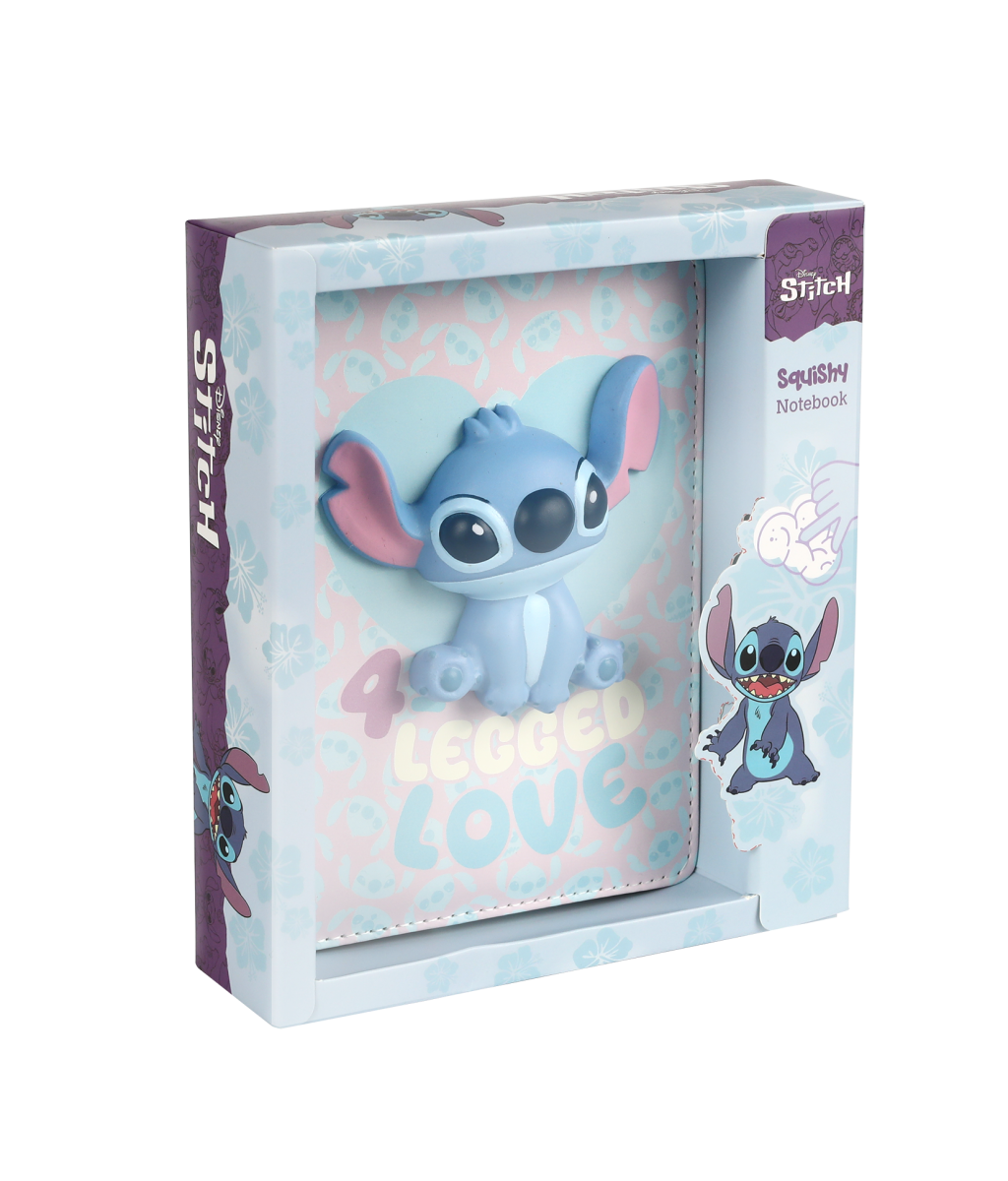 Squishy Notebook - Notizbuch A6 DISNEY STITCH - McNeill