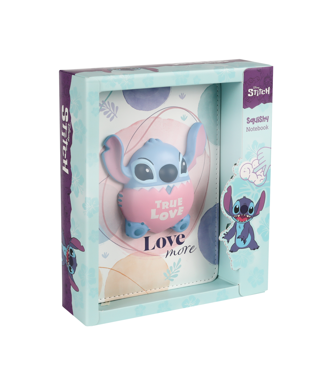 Squishy Notebook - Notizbuch A6 DISNEY STITCH - McNeill