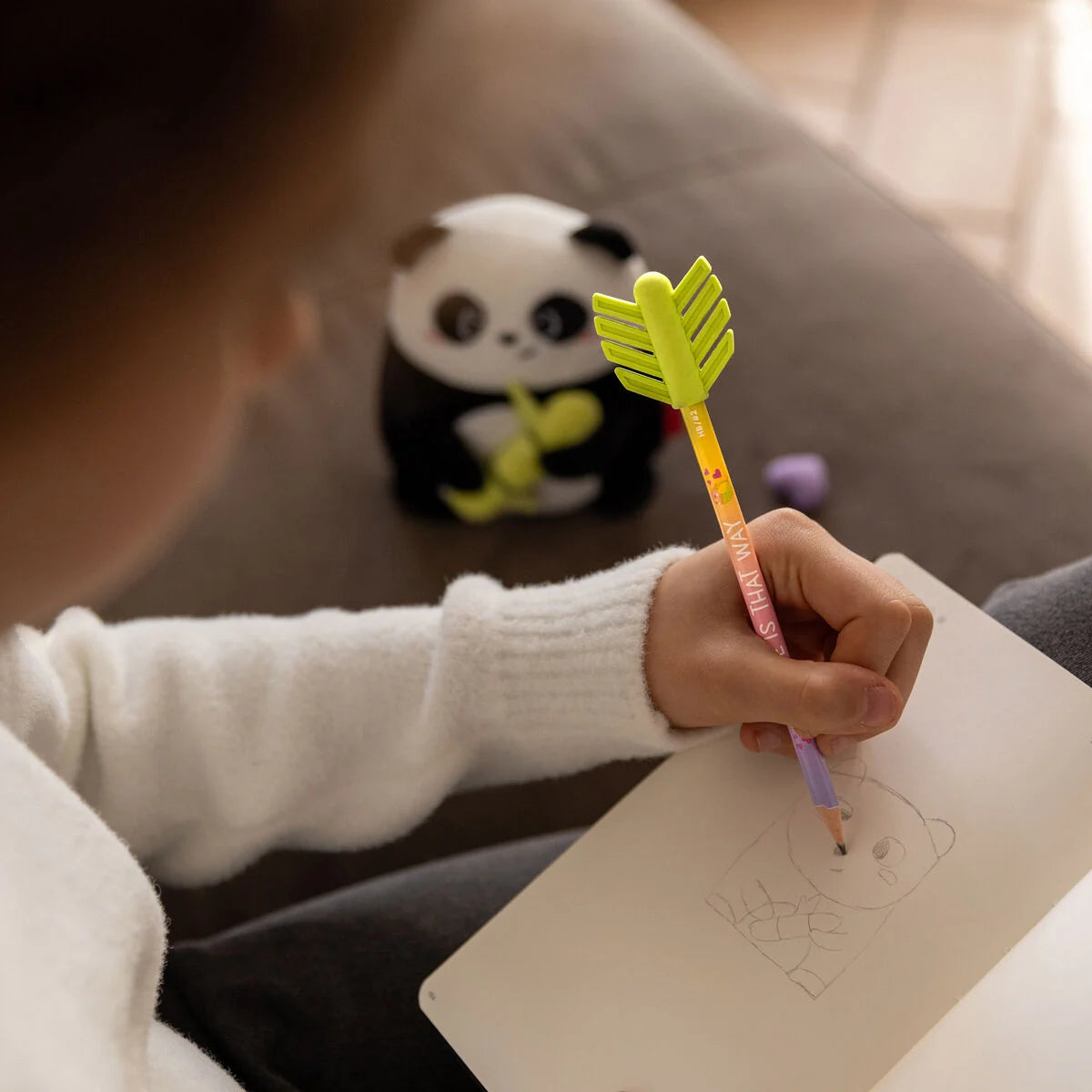 Stift mit zwei Radiergummis mit Duft - Legami
