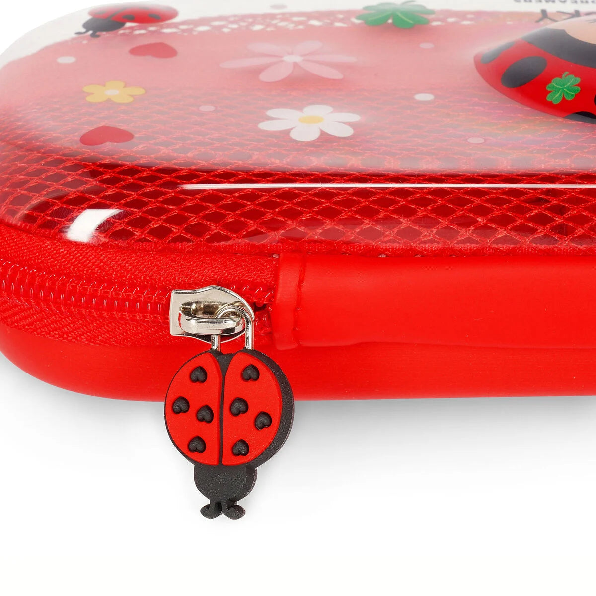 Transparentes Hartschalen-Federmäppchen Ladybug - WonderWow - Erasable Pen- Legami