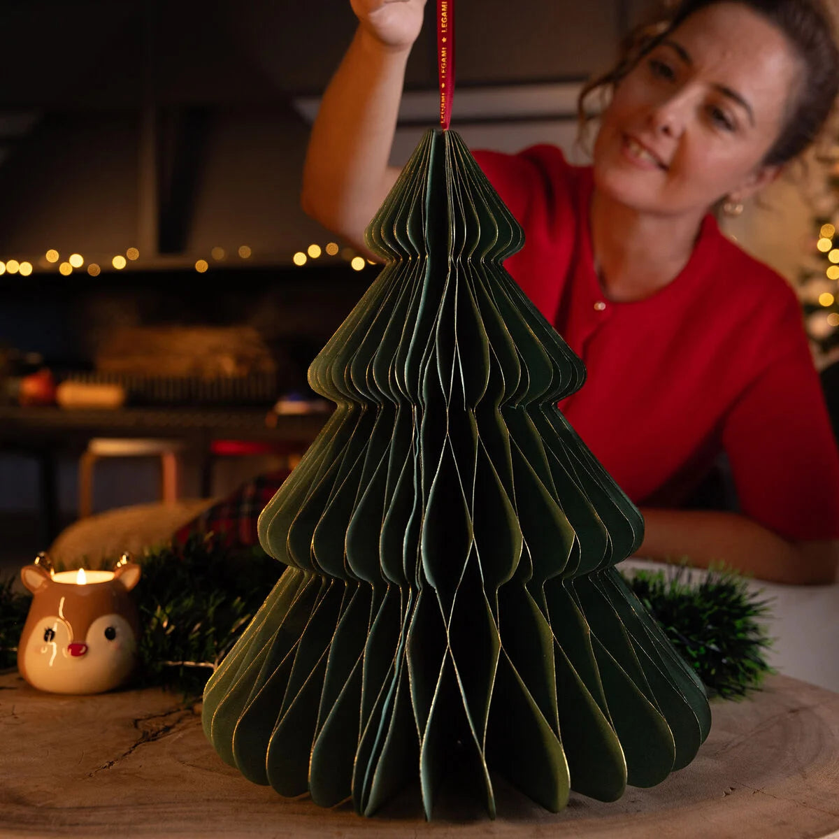 Falt-Weihnachtsbaum aus Papier Legami