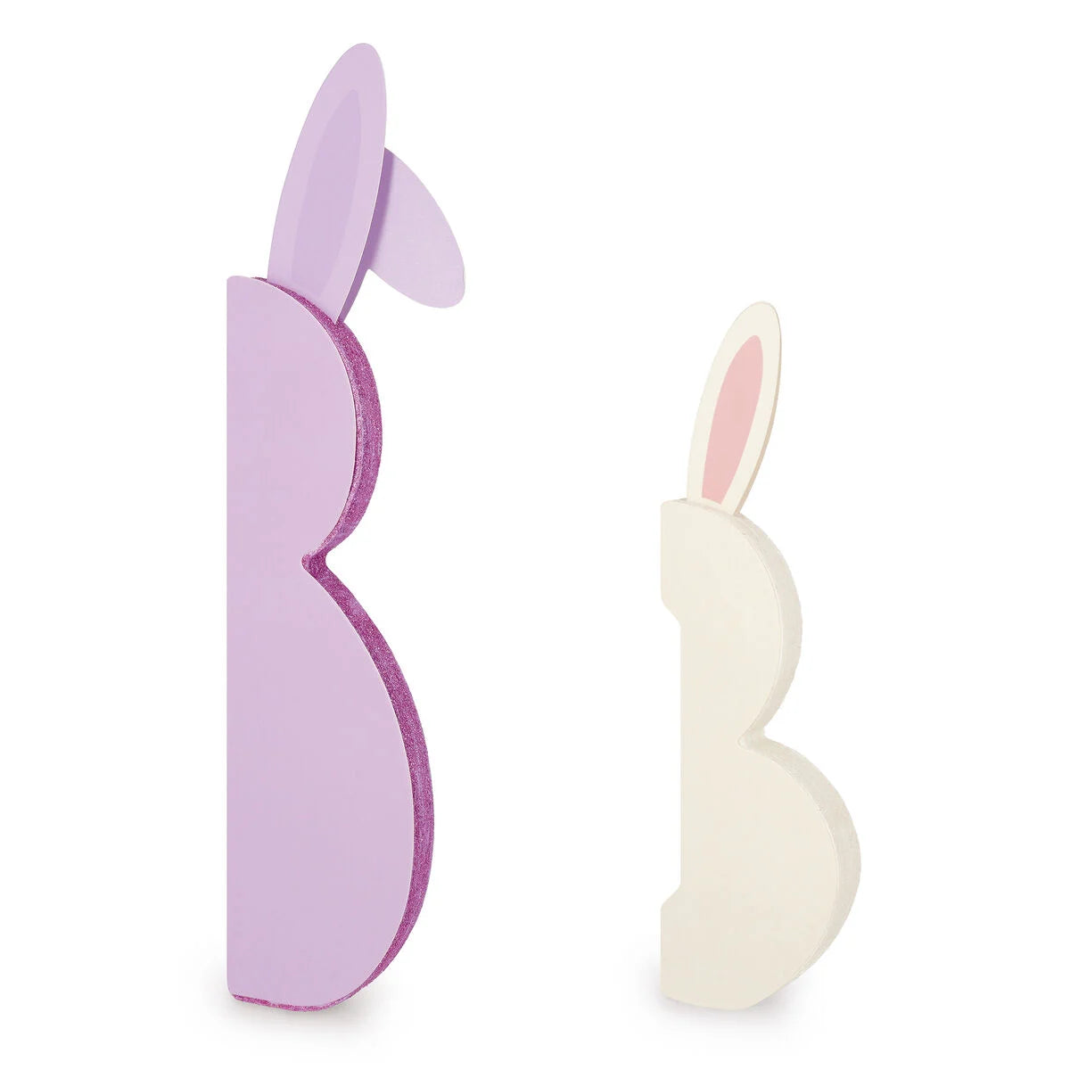 Set mit 2 Faltbaren Häschen aus Papier - Hoppy Easter- Legami