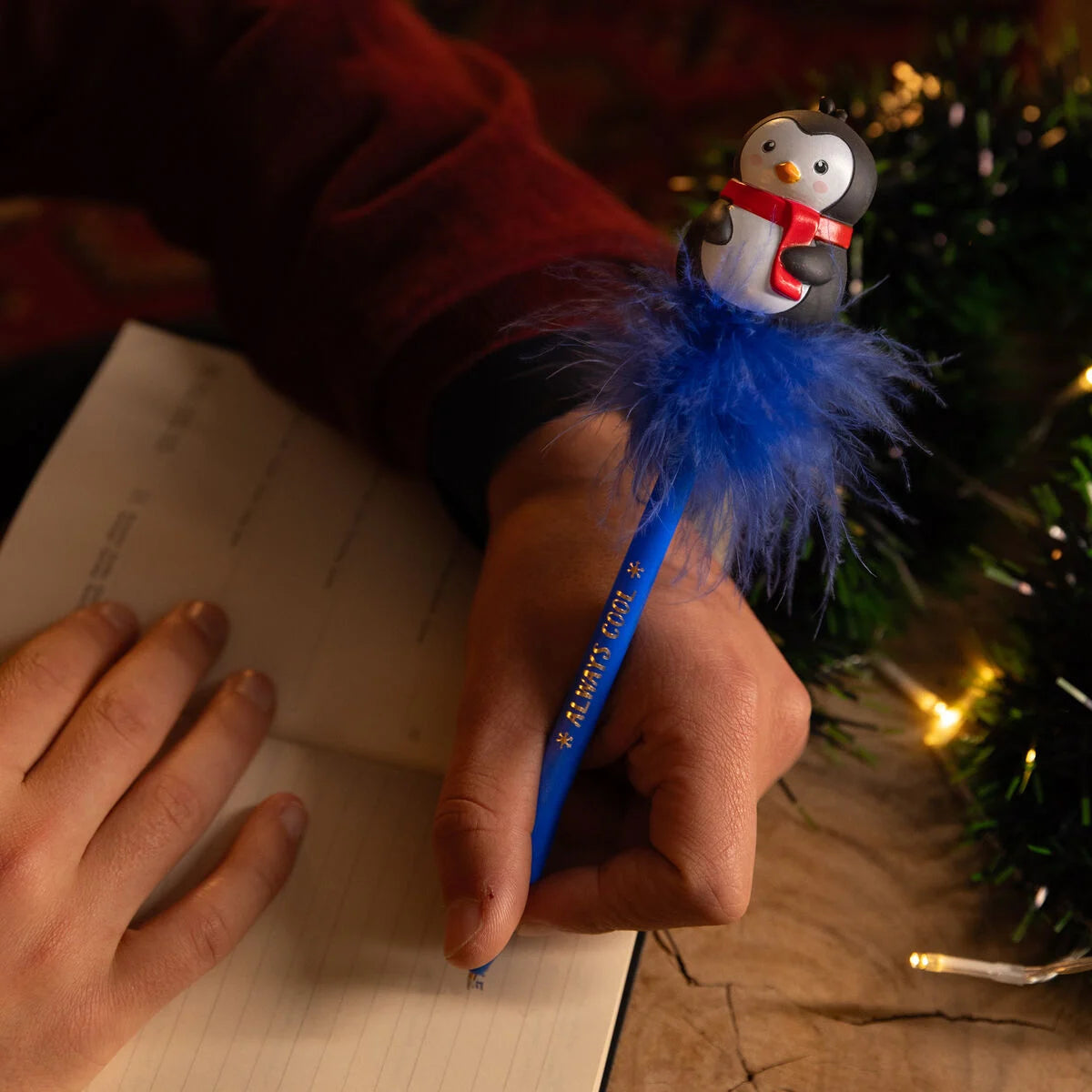 Leuchtender Kugelschreiber - Penguin - Writing is Magic Legami