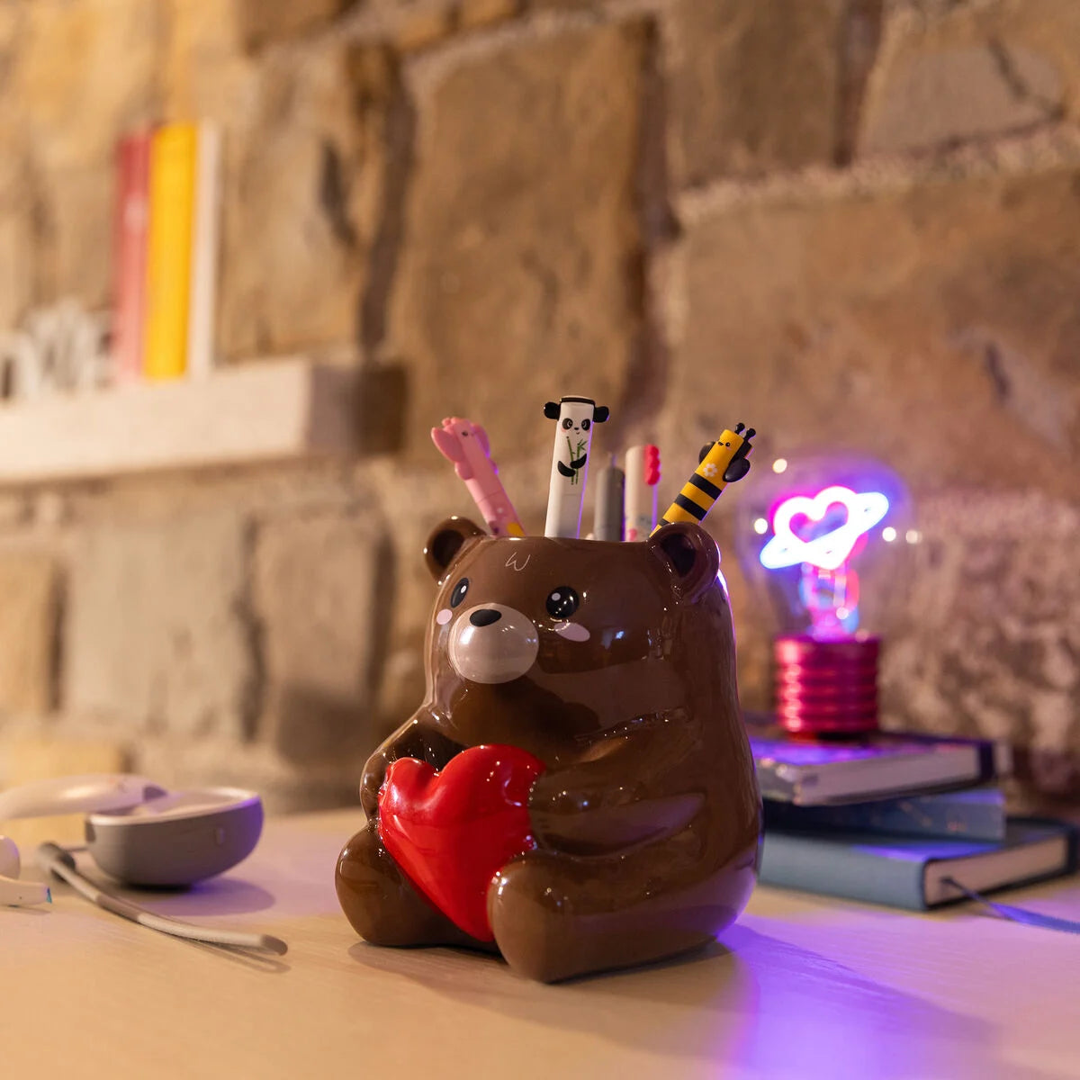 Keramik Stiftehalter - Desk friends- Legami