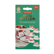 Set of 12 Christmas platzkarten Legami