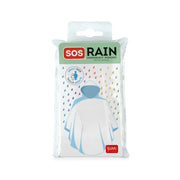 Wasserdichter Poncho für Erwachsene - SOS Legami