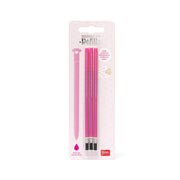 Pink Set mit 3 Nachfüllminen für löschbare Stifte - Pinke Tinte - Erasable Pen