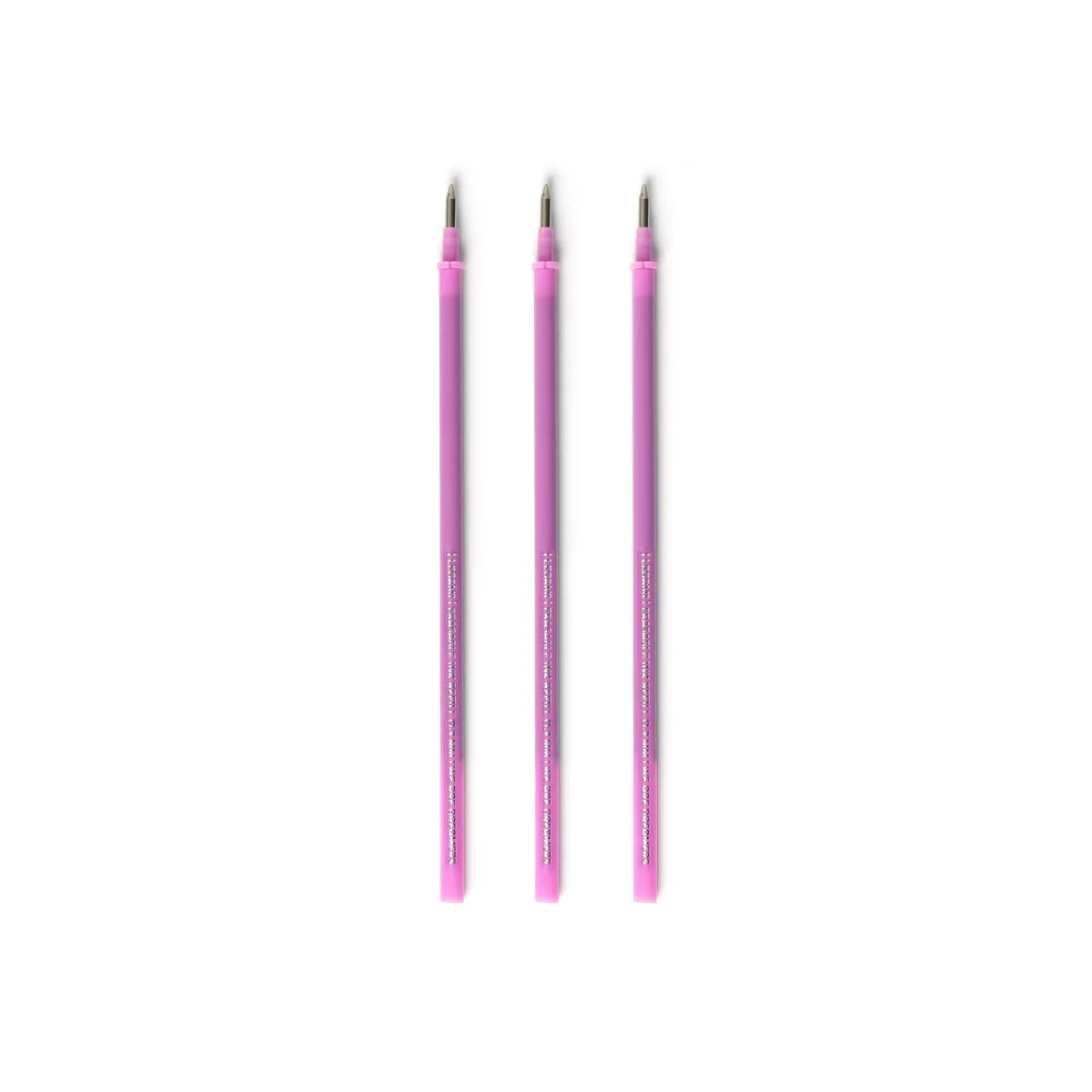 Set mit 3 Nachfüllminen für löschbare Stifte - Violette Tinte - Erasable Pen