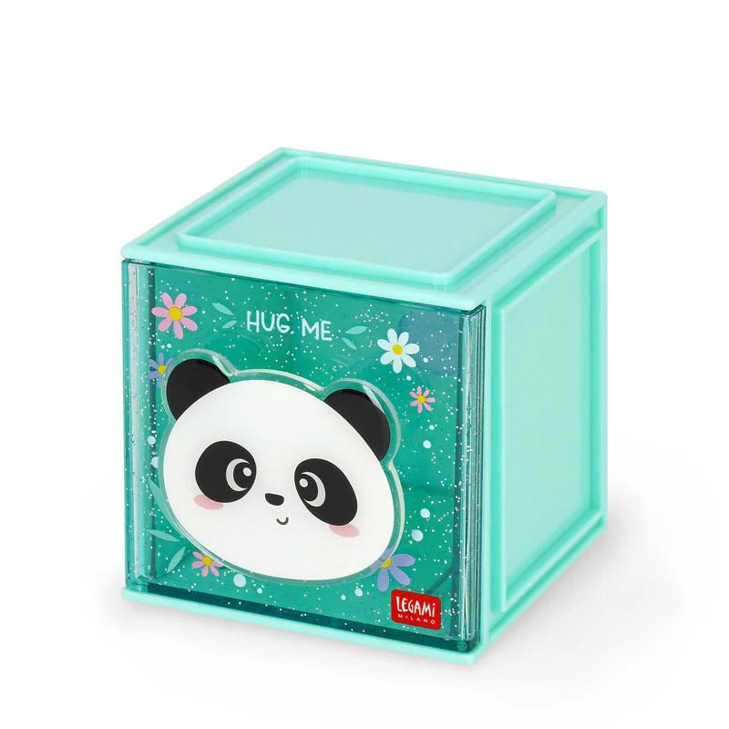 Panda Erweiterbare Schreibtischbox - Cutie Cube Legami