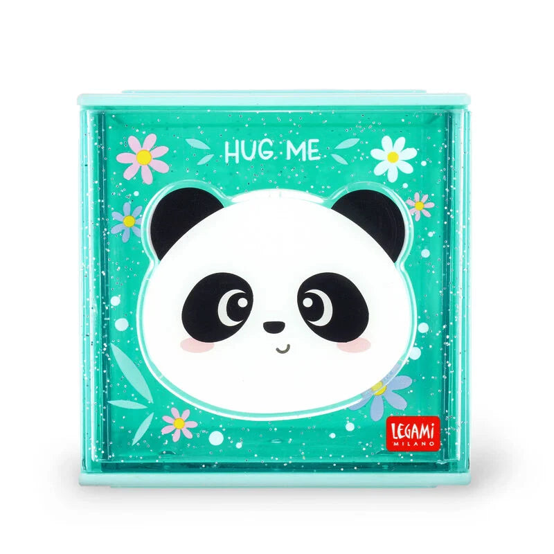 Panda Erweiterbare Schreibtischbox - Cutie Cube Legami
