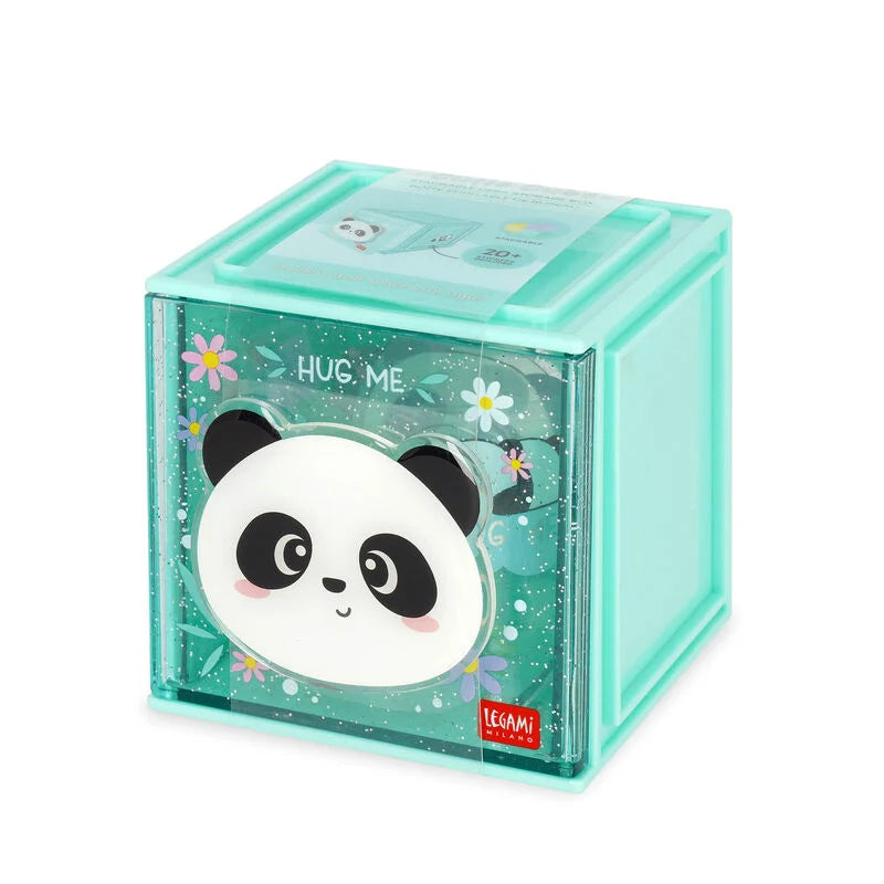 Panda Erweiterbare Schreibtischbox - Cutie Cube Legami