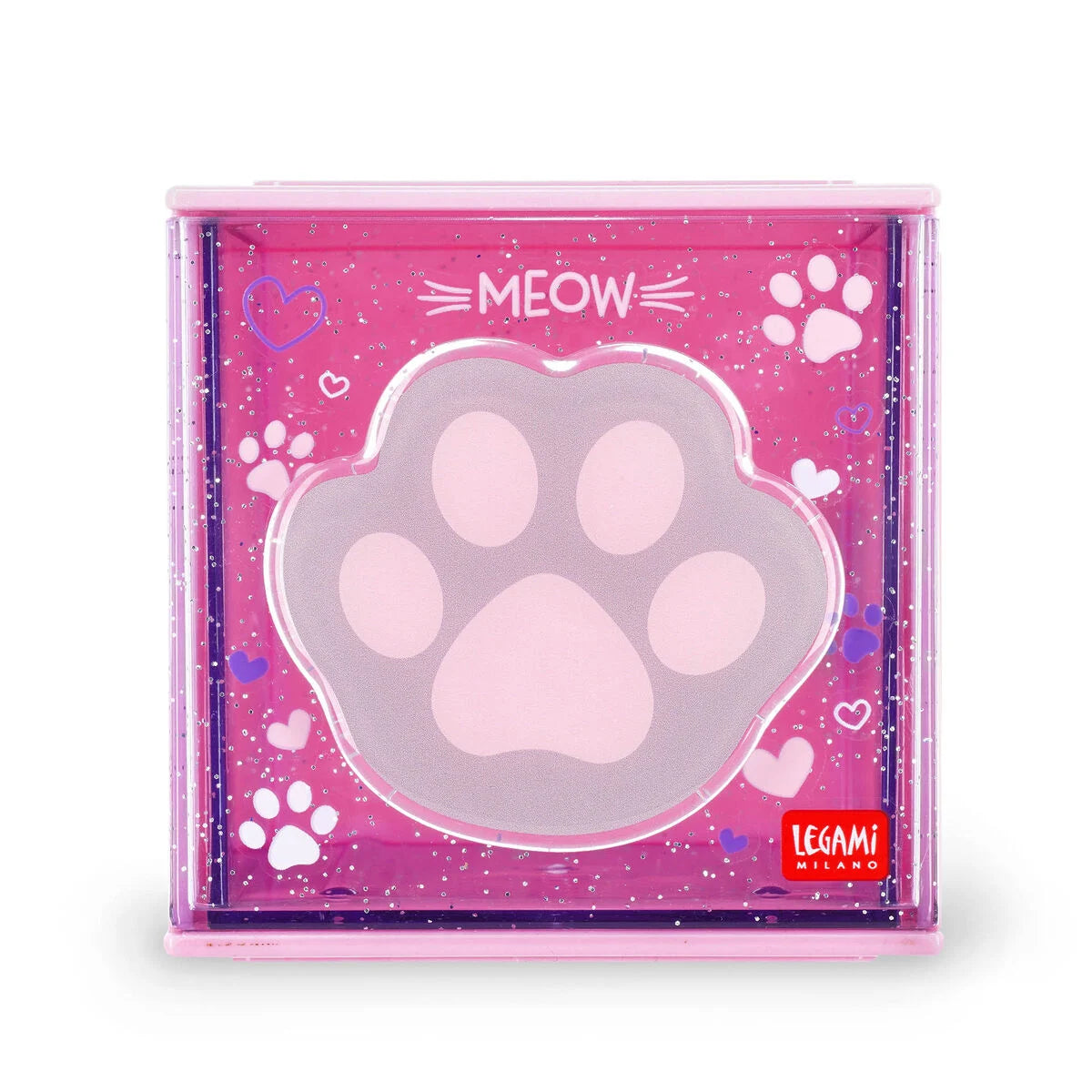 Katze Erweiterbare Schreibtischbox - Cutie Cube Legami