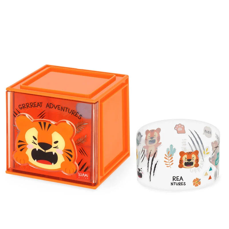Tiger Erweiterbare Schreibtischbox - Cutie Cube legami