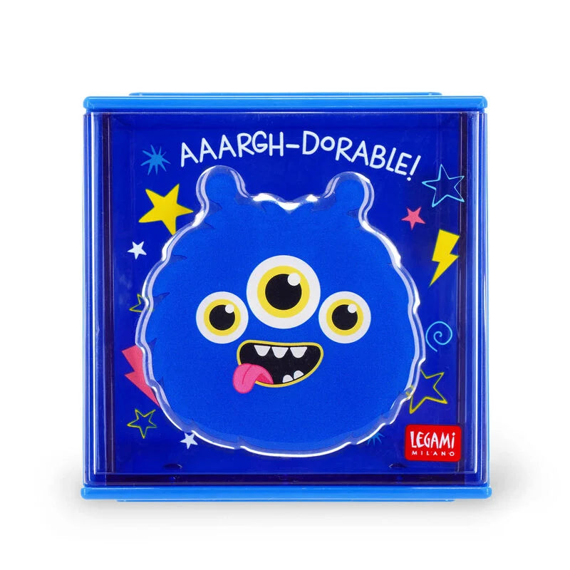 Monster Erweiterbare Schreibtischbox - Cutie Cube Legami
