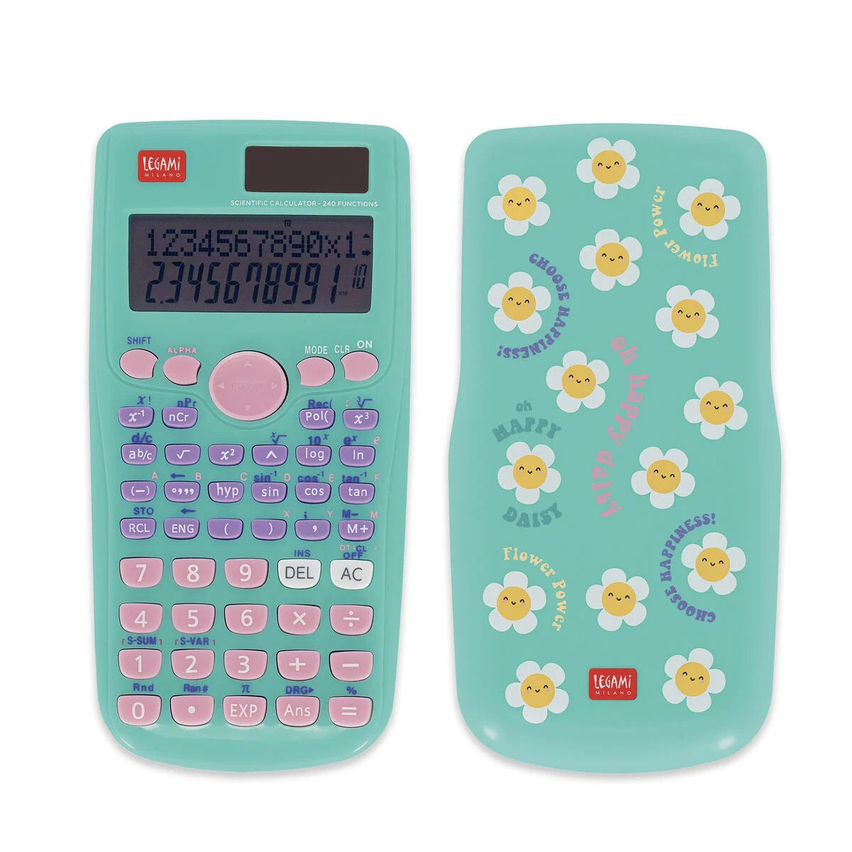 Wissenschaftlicher Taschenrechner  Blumen Daisy - Count on me - Calcoolator Legami
