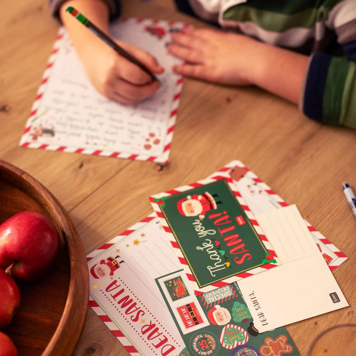 Set für Brief an den Weihnachtsmann Legami