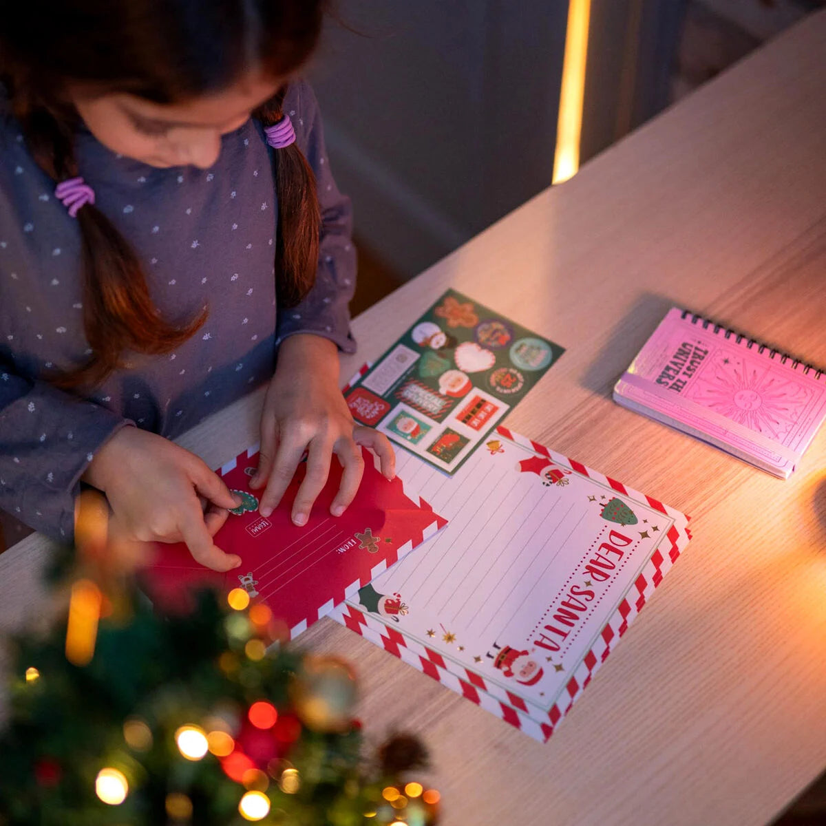 Set für Brief an den Weihnachtsmann Legami