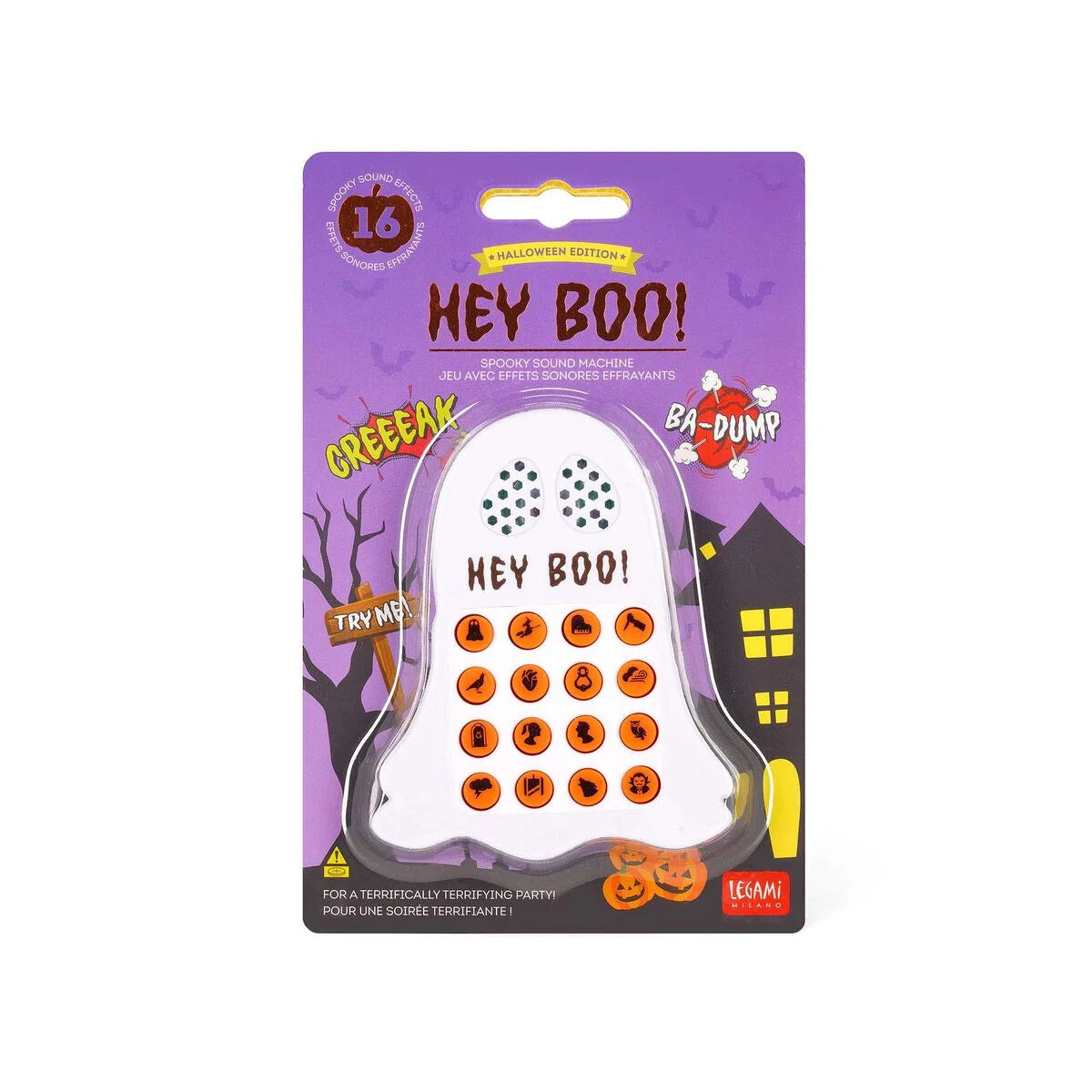 Spiel mit gruseligen Soundeffekten - Hey Boo! Legami