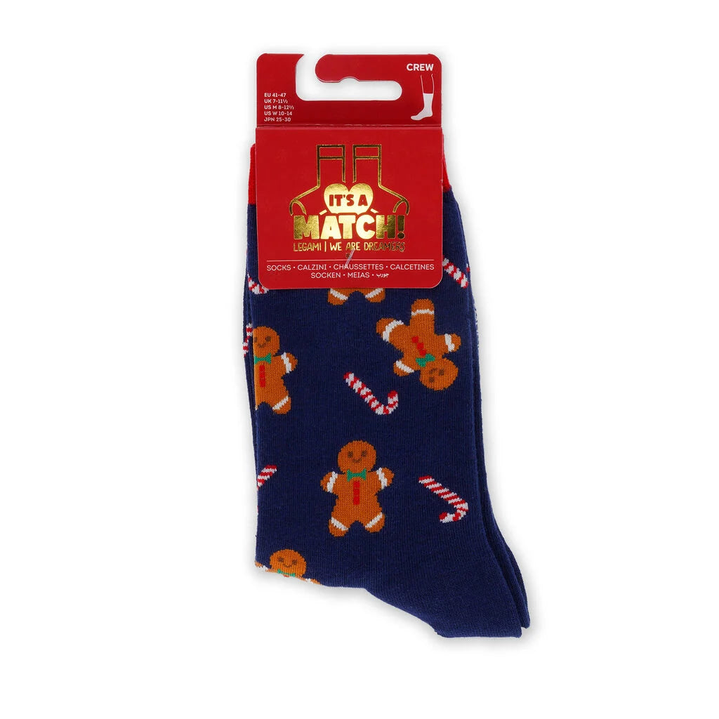 Socken für Erwachsene Medium Gingerbread - It’s a Match! Legami
