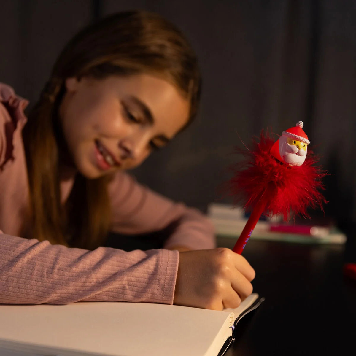 Leuchtender Kugelschreiber - Santa Claus - Writing is Magic Legami