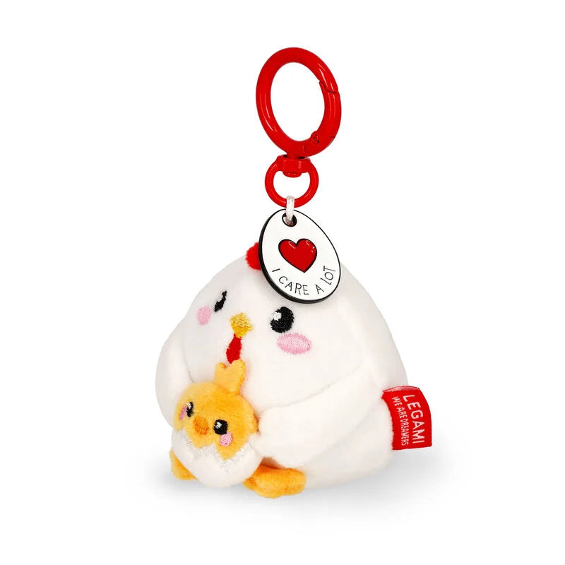 Huhn Plüsch-Schlüsselanhänger - Super Soft! - Tiny Legami