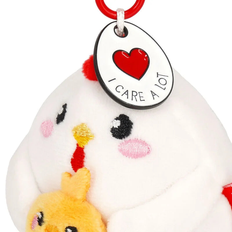 Huhn Plüsch-Schlüsselanhänger - Super Soft! - Tiny Legami
