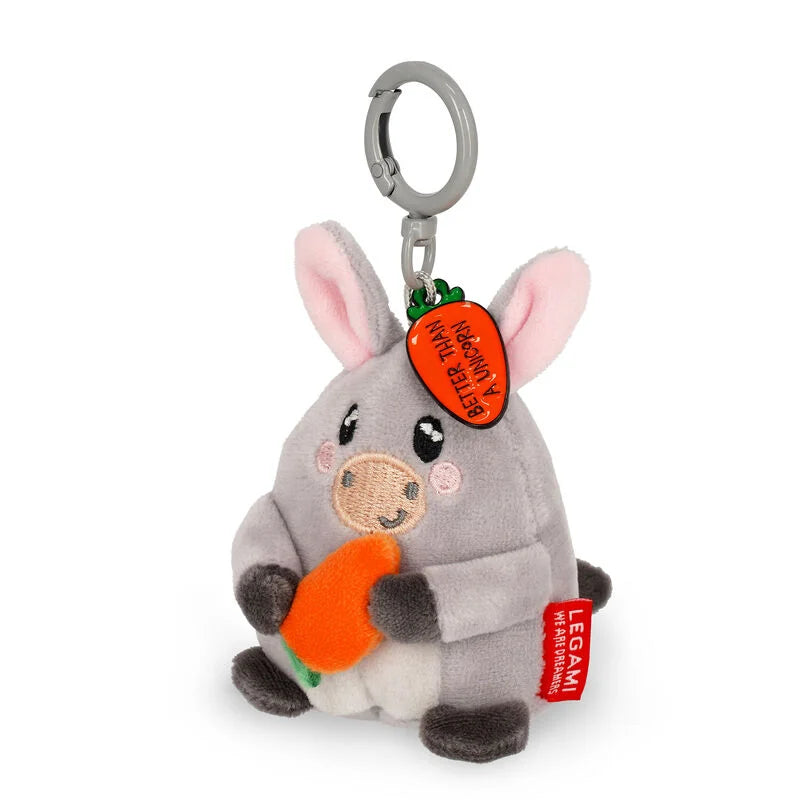 Esel Plüsch-Schlüsselanhänger - Super Soft! - Tiny Legami