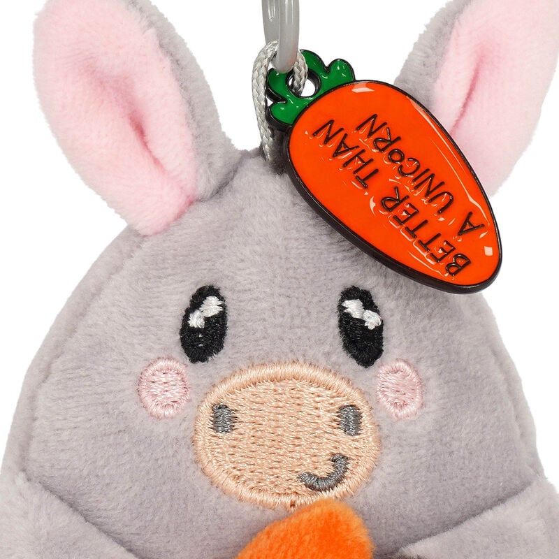 Esel Plüsch-Schlüsselanhänger - Super Soft! - Tiny Legami
