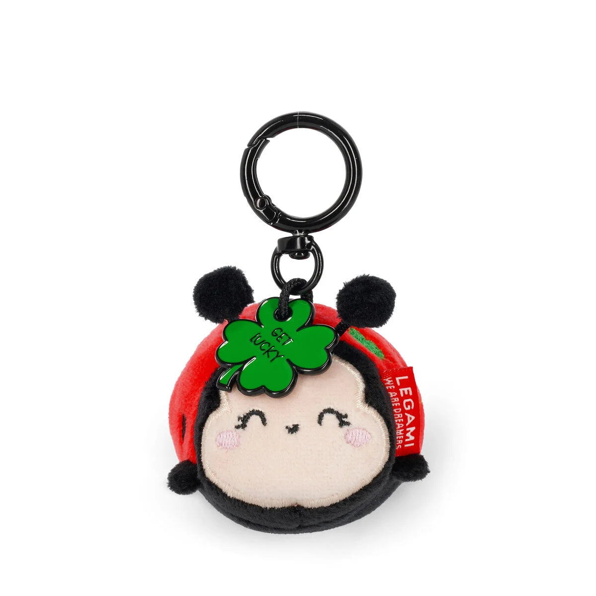 Plüsch-Schlüsselanhänger Ladybug - Tiny Super Soft!- Legami