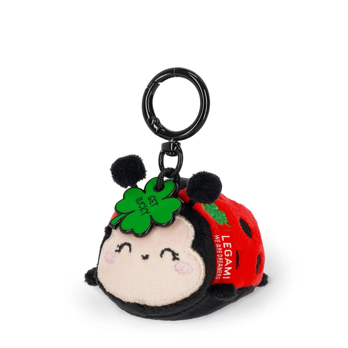 Plüsch-Schlüsselanhänger Ladybug - Tiny Super Soft!- Legami