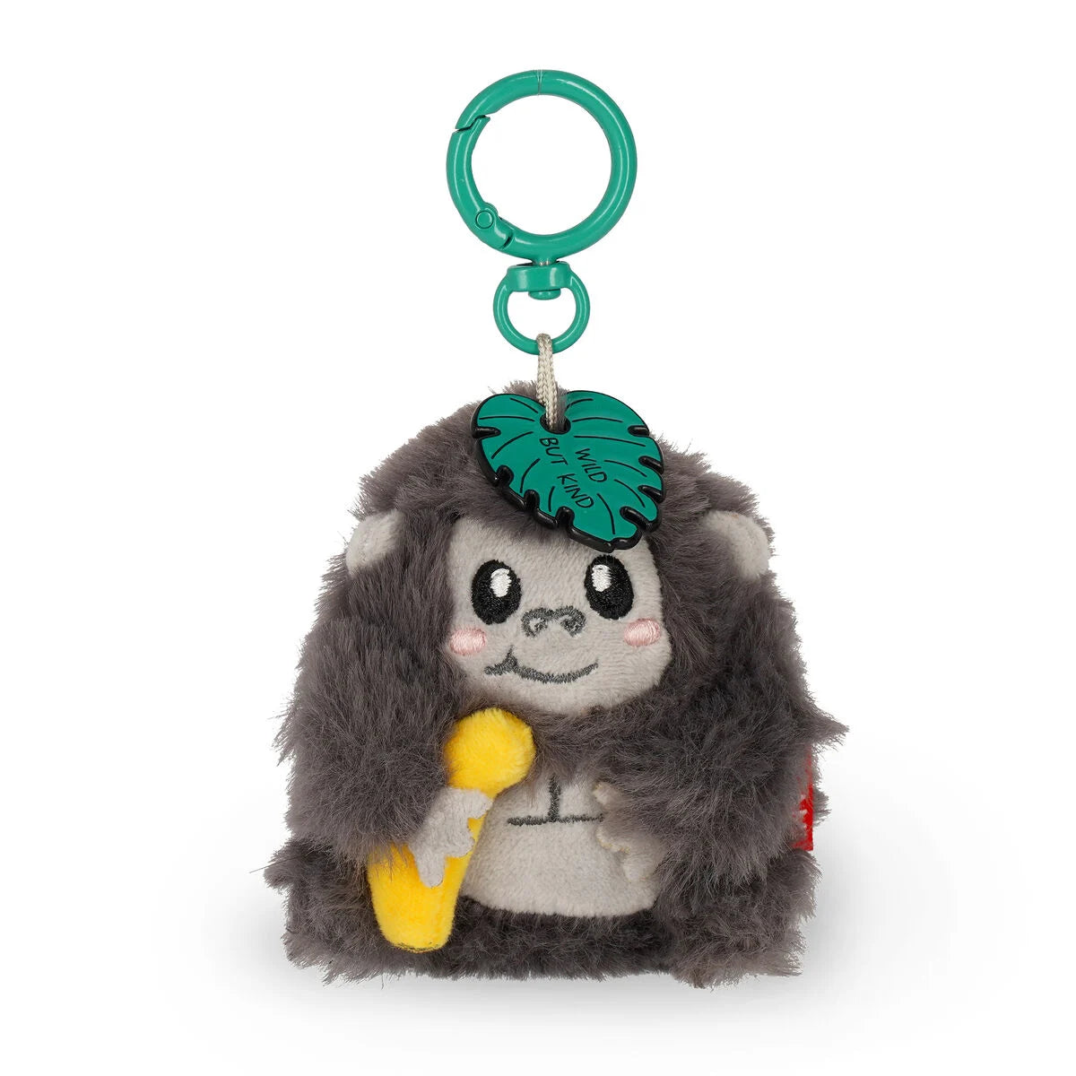 Gorilla Plüsch-Schlüsselanhänger - Super Soft! - Tiny Legami