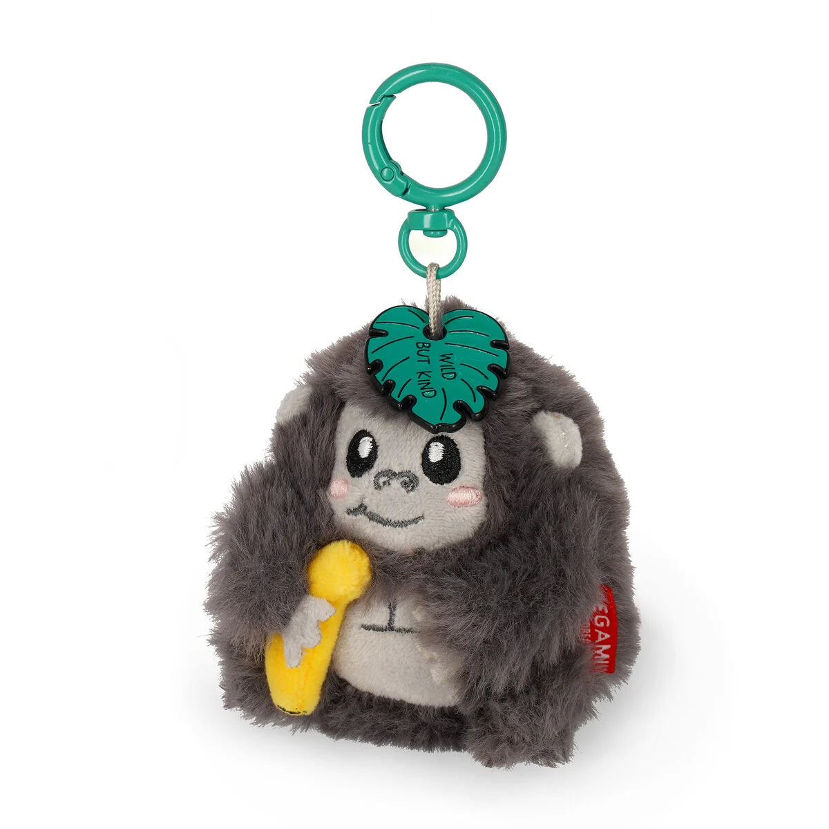 Gorilla Plüsch-Schlüsselanhänger - Super Soft! - Tiny Legami