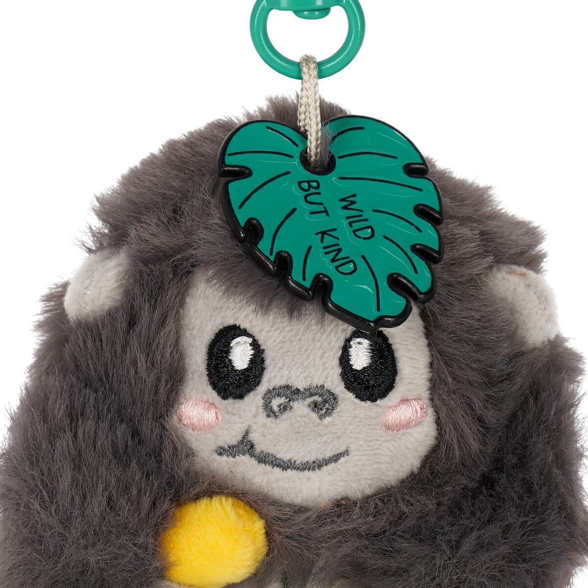 Gorilla Plüsch-Schlüsselanhänger - Super Soft! - Tiny Legami