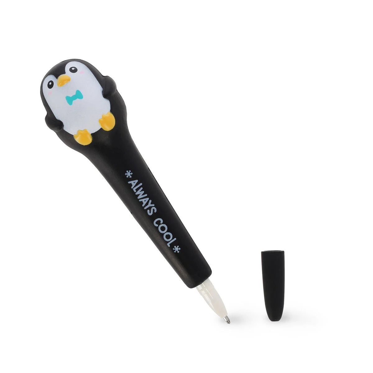 Pinguin Squishy Gel Pen Kugelschreiber - Squeezies_kit_12pcs - Penguin Legami