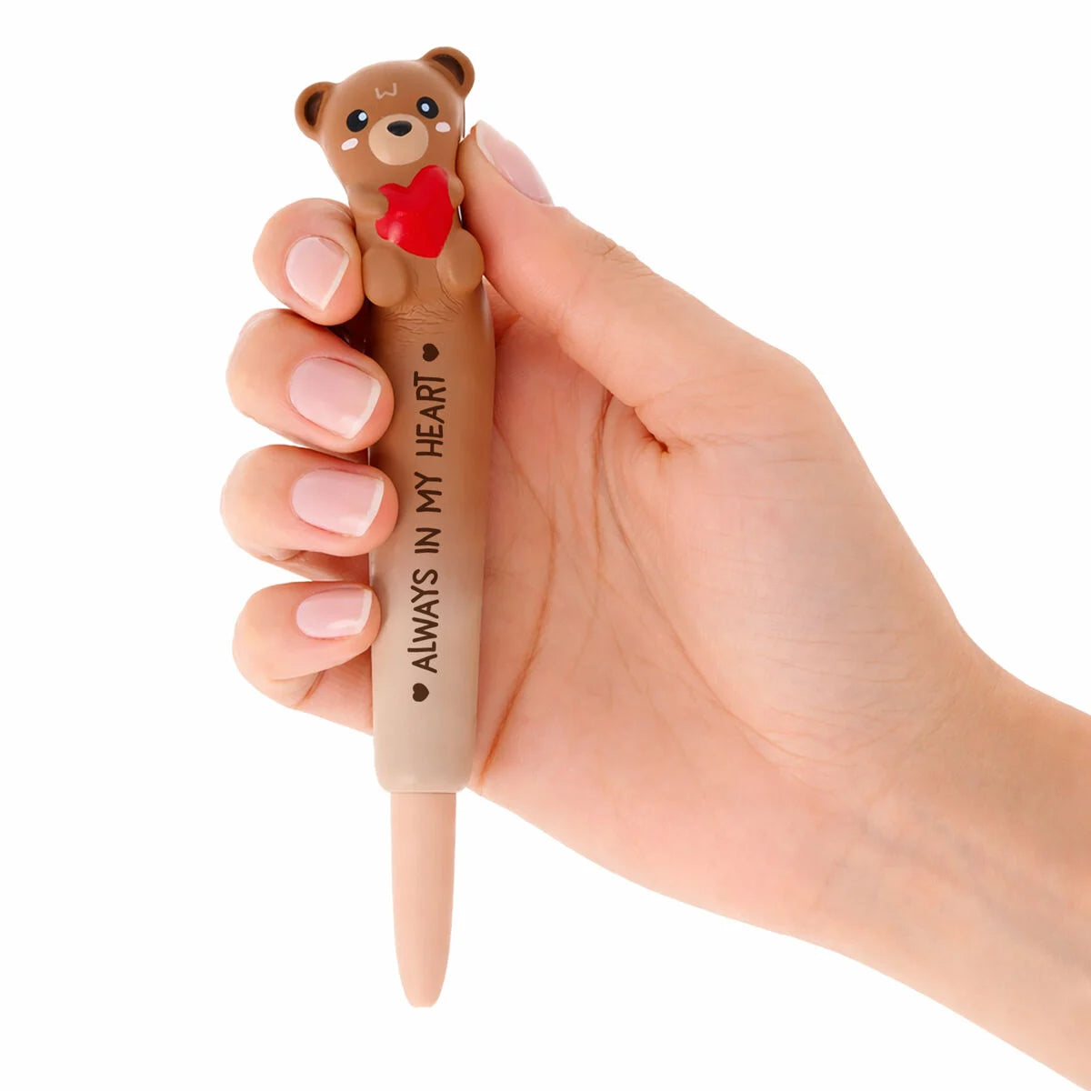 Squishy-Gelstift Teddy Bear „Always in my heart“ - Legami