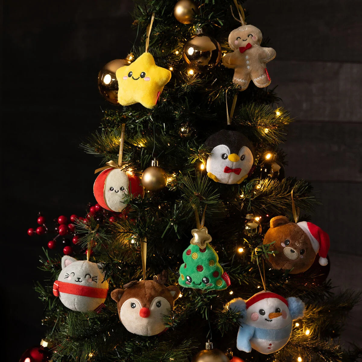 Weihnachtsdekoration aus Plüsch  Oh-Oh-Ohrnaments Legami Anhänger