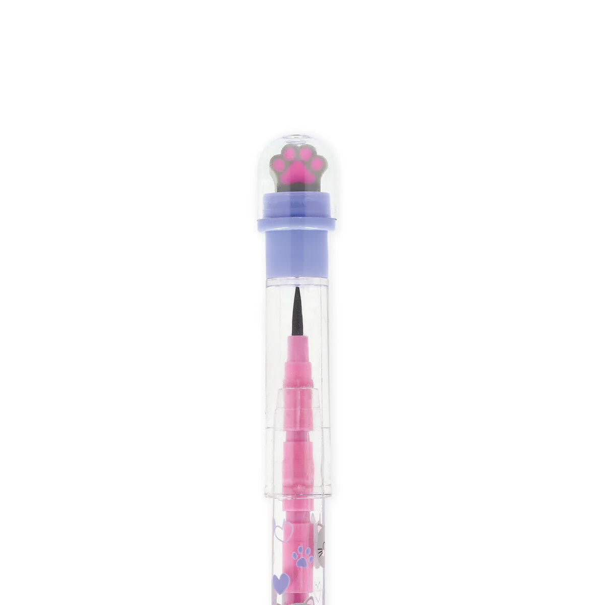 Katze Stapelbarer Bleistift mit Eraser - Tipp - Legami