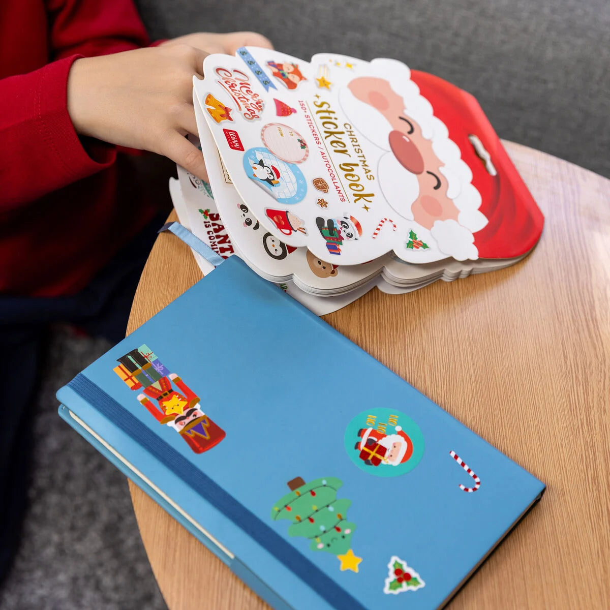 Weihnachts-Sticker-Heft - Sticker Buch Legami