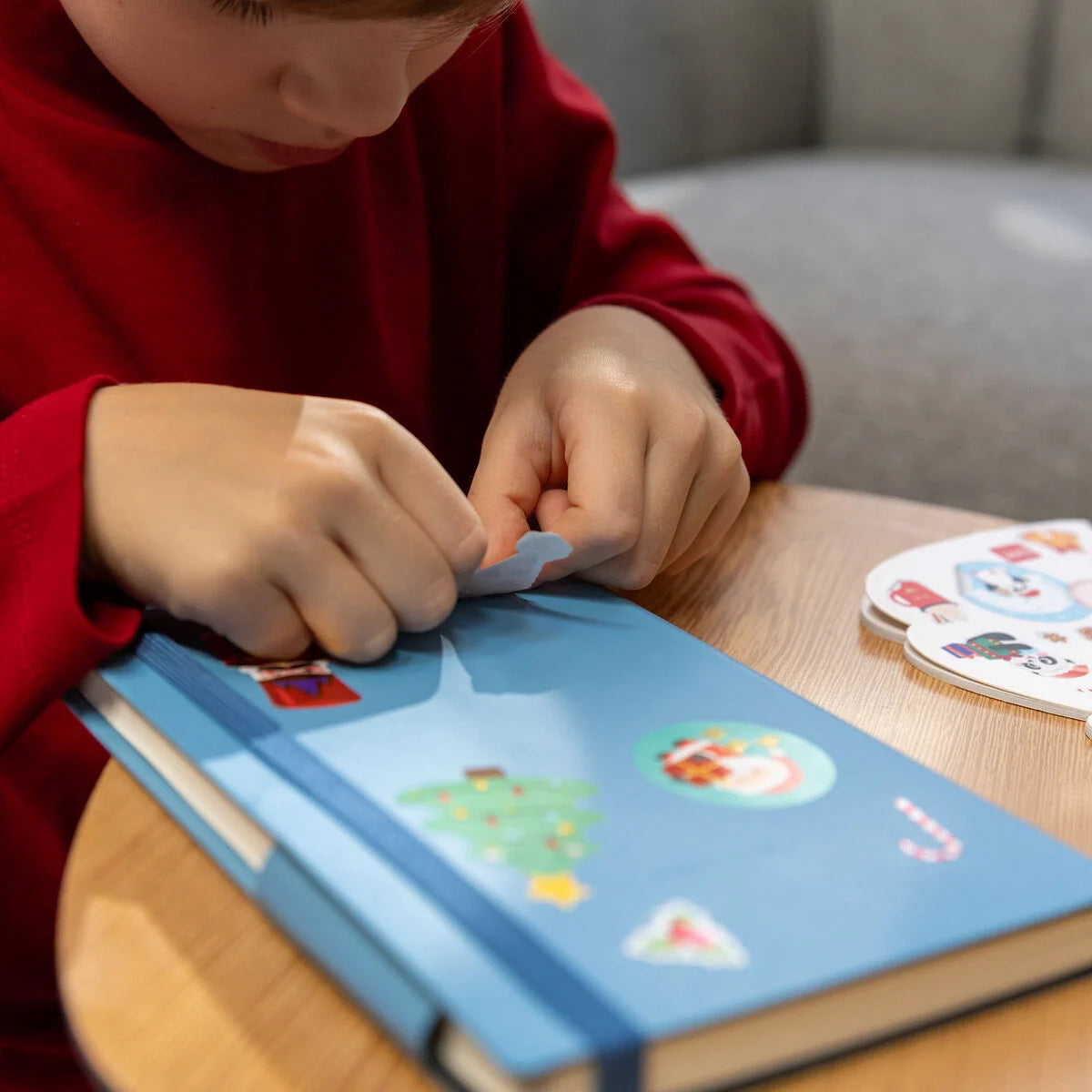 Weihnachts-Sticker-Heft - Sticker Buch Legami